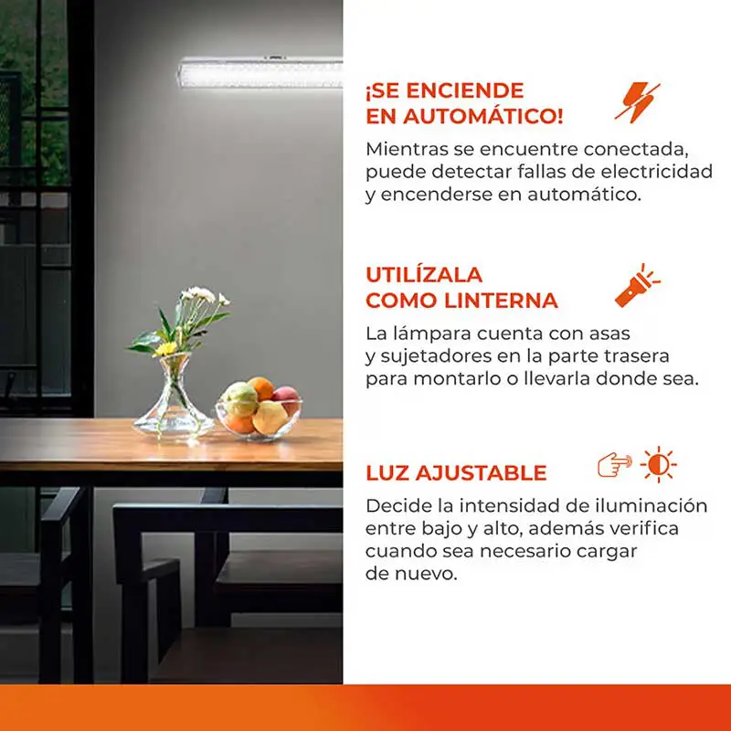 Lámpara LED Emergencia Tecnolite MEBSUTA II 1 W Luz de Día