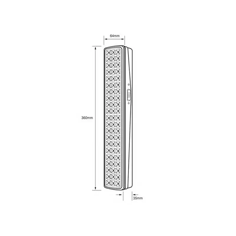 Lámpara LED Emergencia Tecnolite MEBSUTA II 1 W Luz de Día
