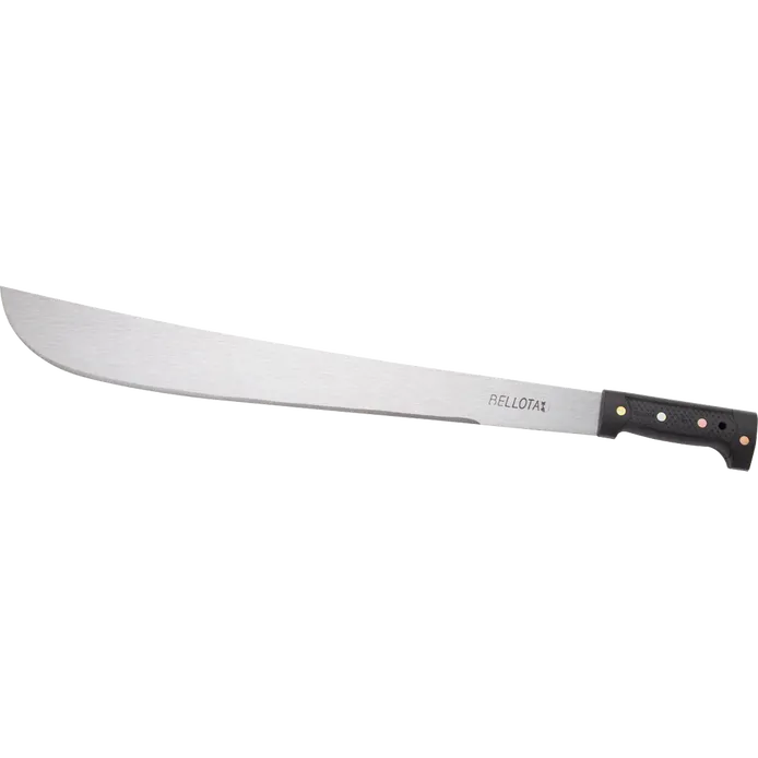 Machete con mango de plástico