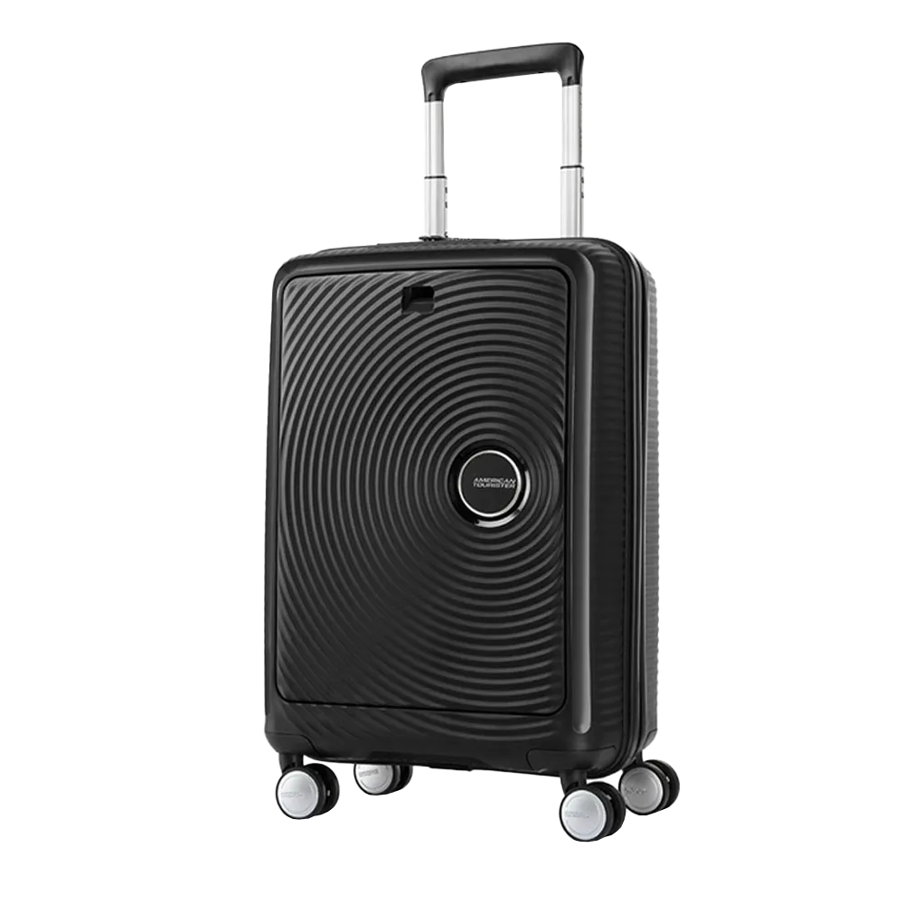 Maleta de cabina Curio negra Front Open