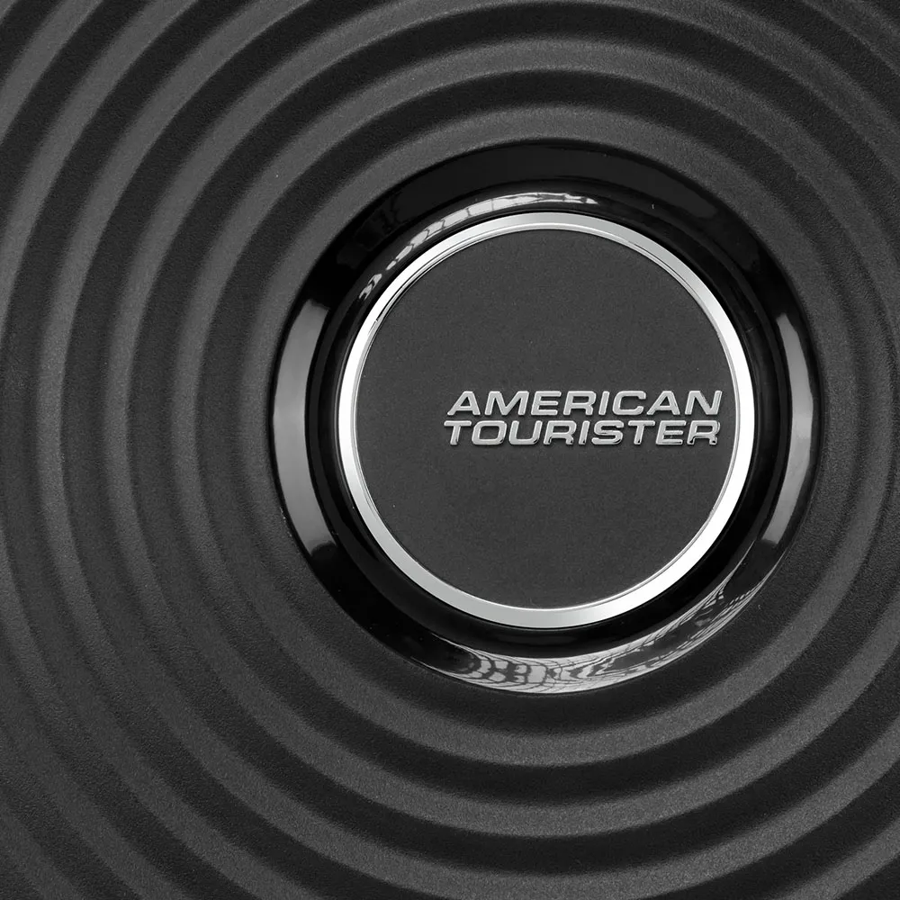 Maleta de cabina Curio negra Front Open