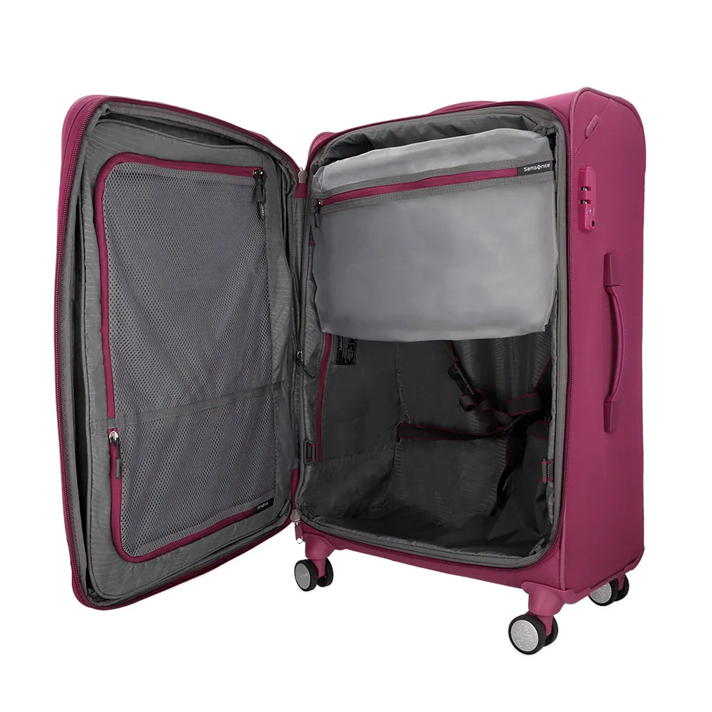 Maleta de viaje grande Ascentra 2.0 morada
