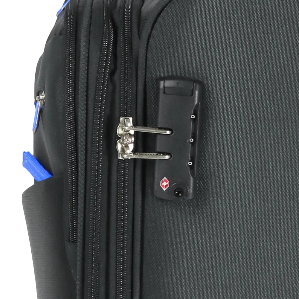 Maleta Fiji Spinner 83Cm Tsa Extra Grande Black