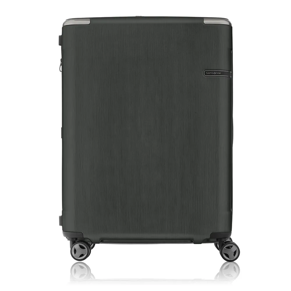 Maleta Rígida Evoa Spinner 81/30 Negro Cepillada XL