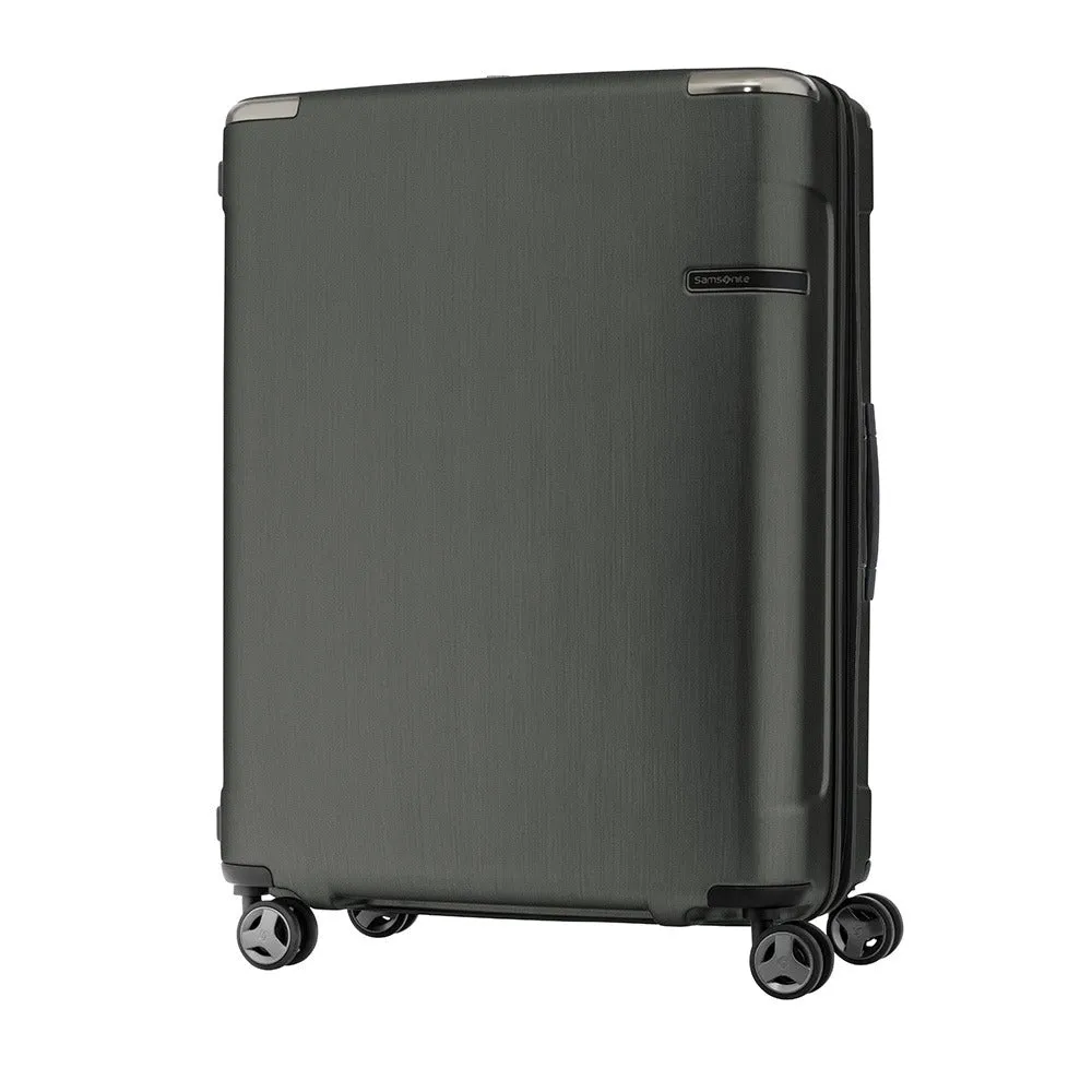 Maleta Rígida Evoa Spinner 81/30 Negro Cepillada XL