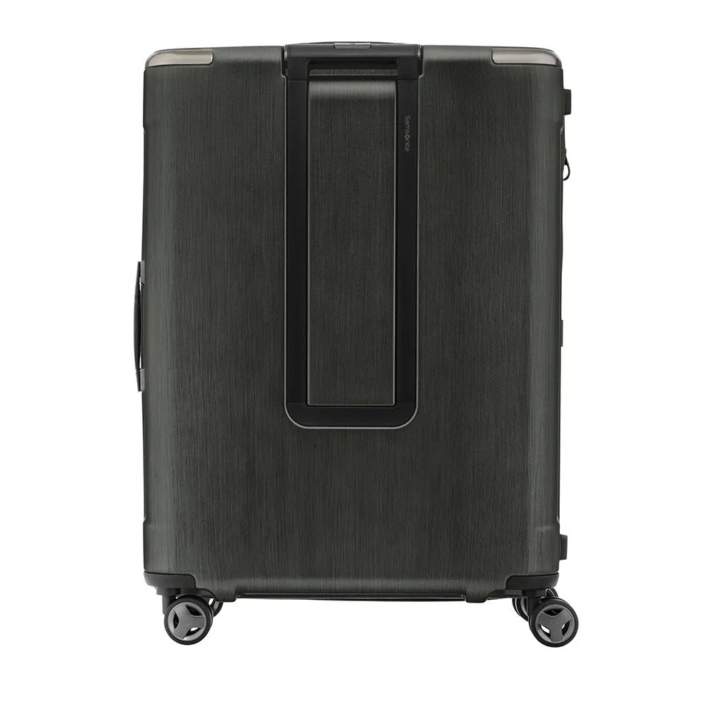 Maleta Rígida Evoa Spinner 81/30 Negro Cepillada XL