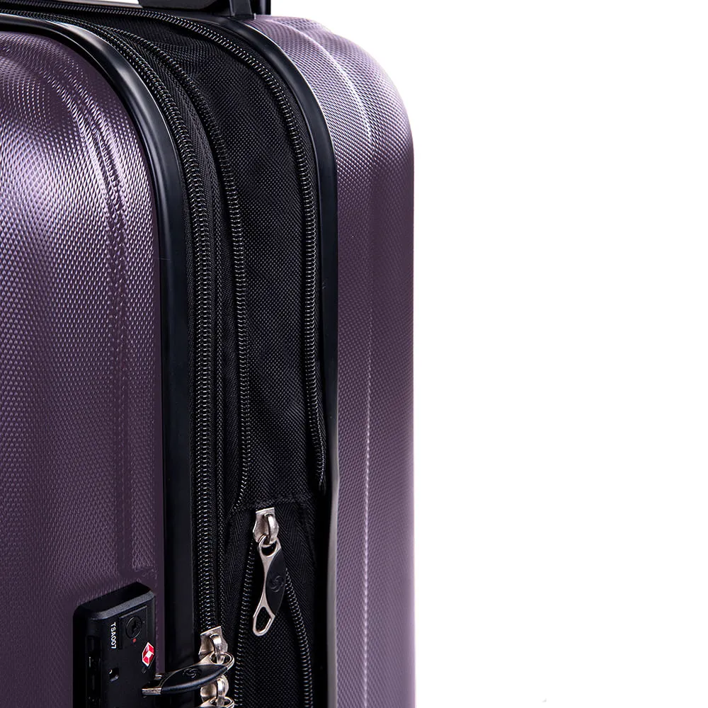 MALETA RíGIDA FIERO 2.0 SPINNER TCS EXPTSA CABINA PURPLE