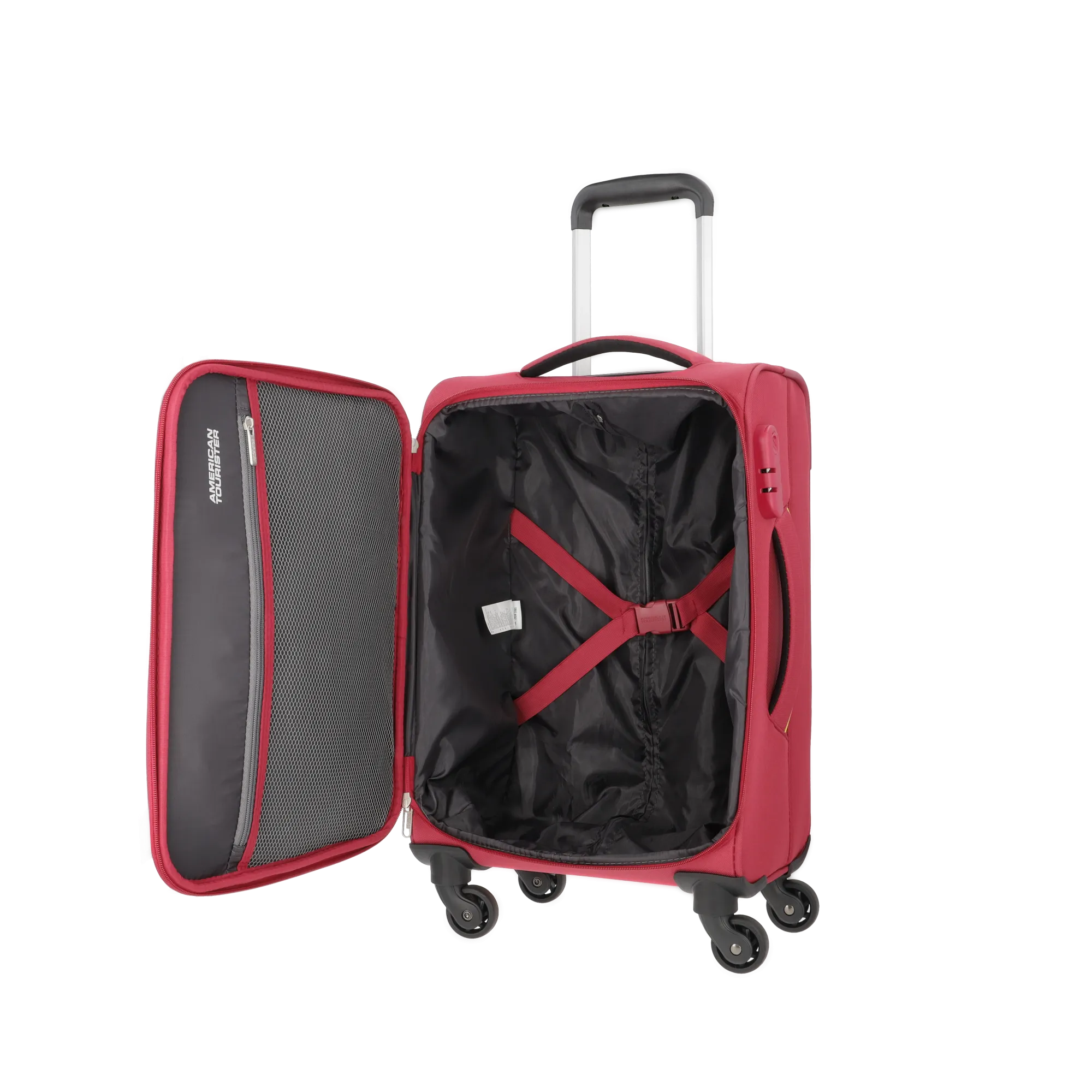 Maleta Stirling Light Red Cabina 31 Lts