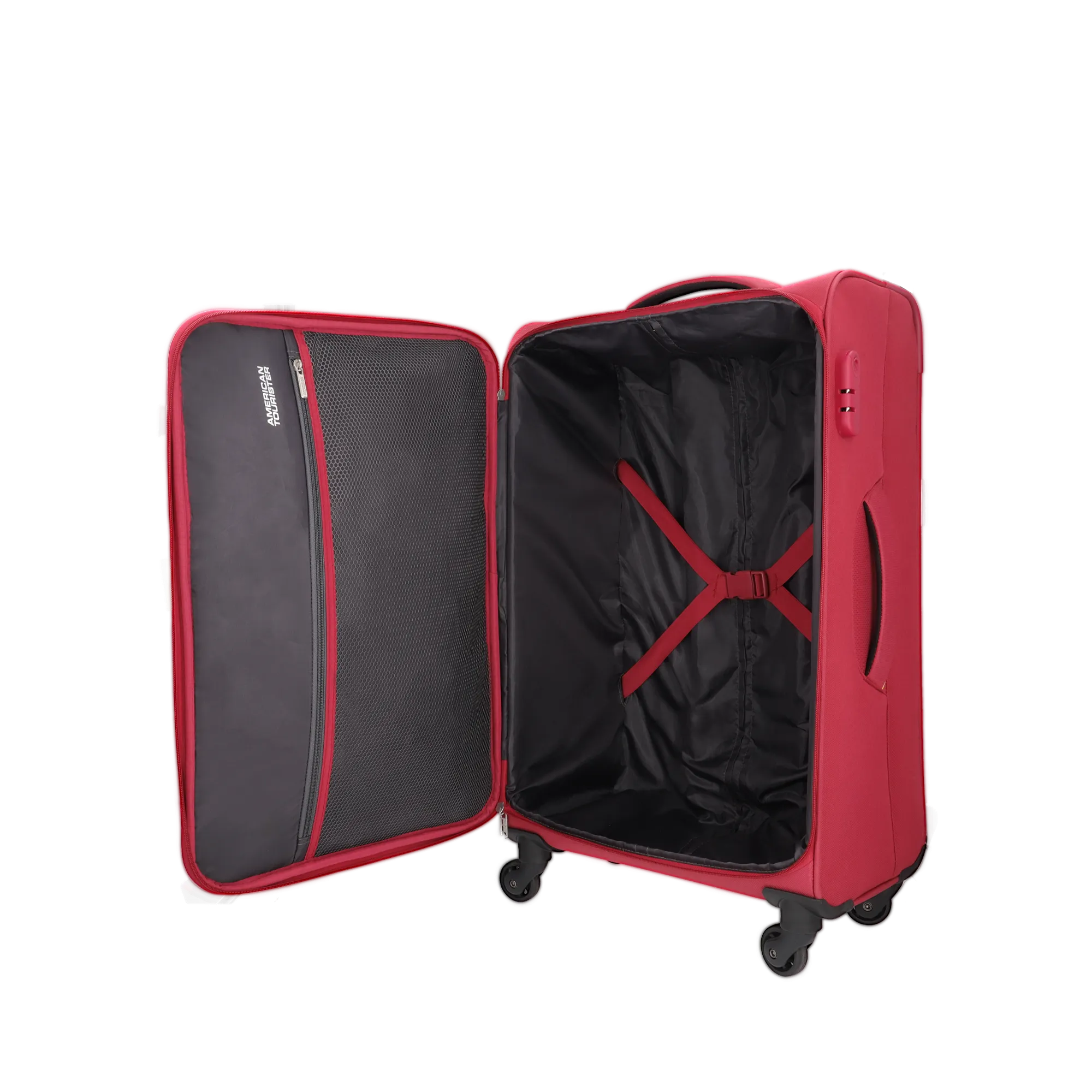 Maleta Stirling Light Red L 108 Lts