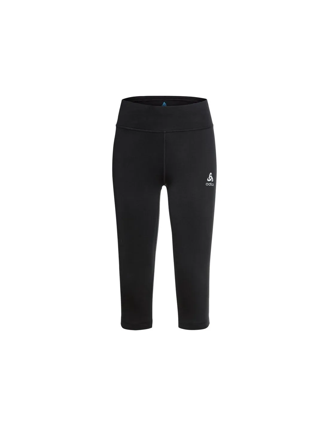 Mallas de Running Odlo Tights 3/4 Essential Mujer Negro