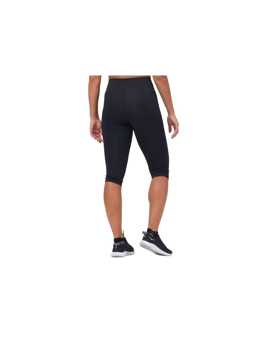 Mallas de Running Odlo Tights 3/4 Essential Mujer Negro