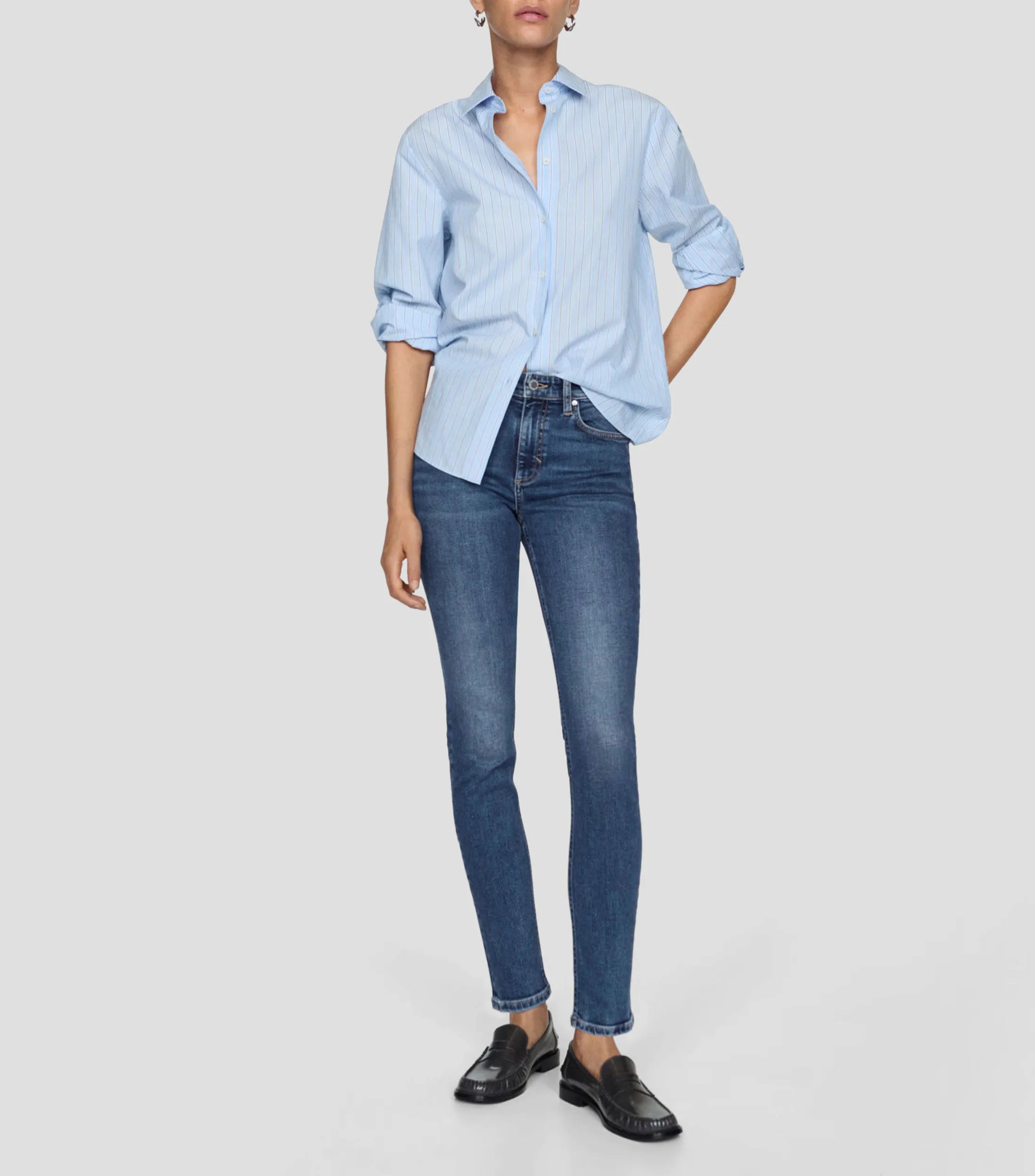 Mango Jeans de corte skinny Mujer