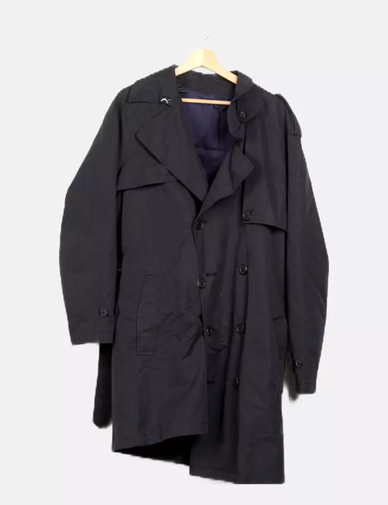 Mango Trenca negra casual