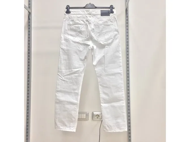 Mcq Pantalones Blanco 