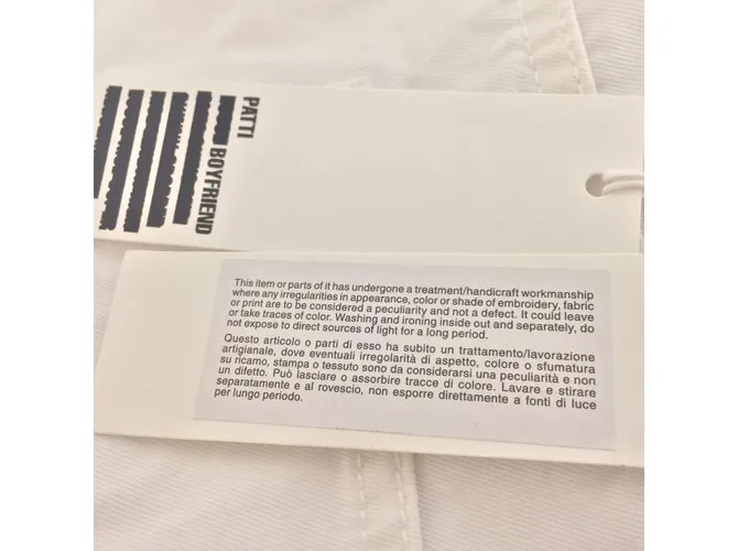 Mcq Pantalones Blanco 