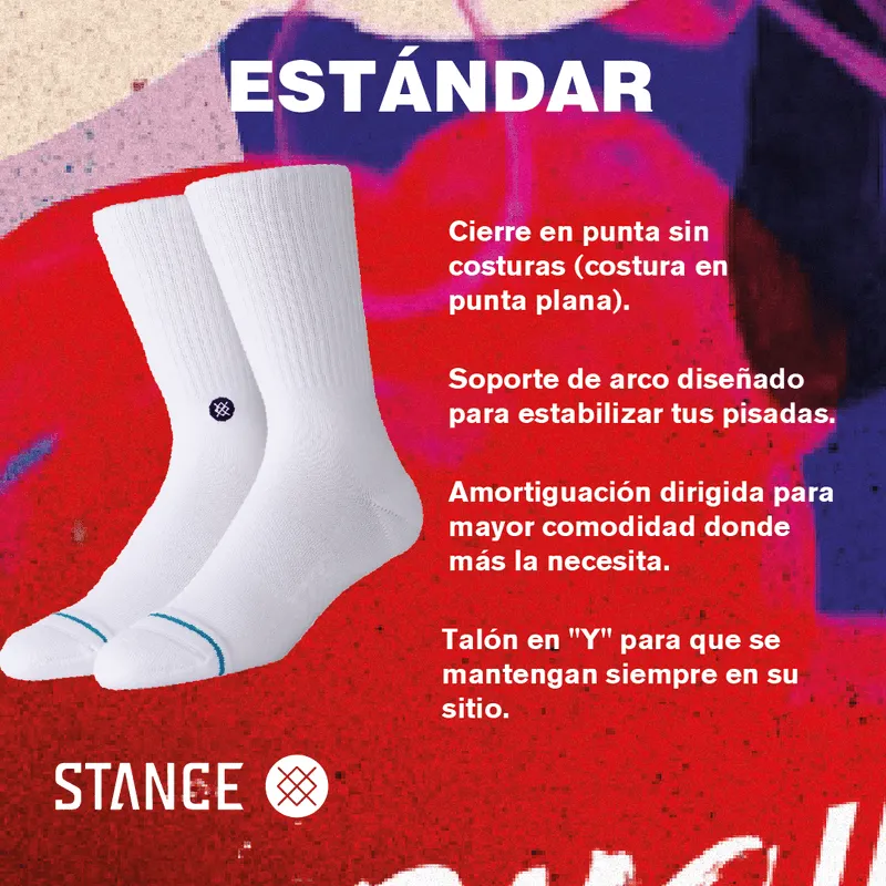 Medias Stance Flower Faces