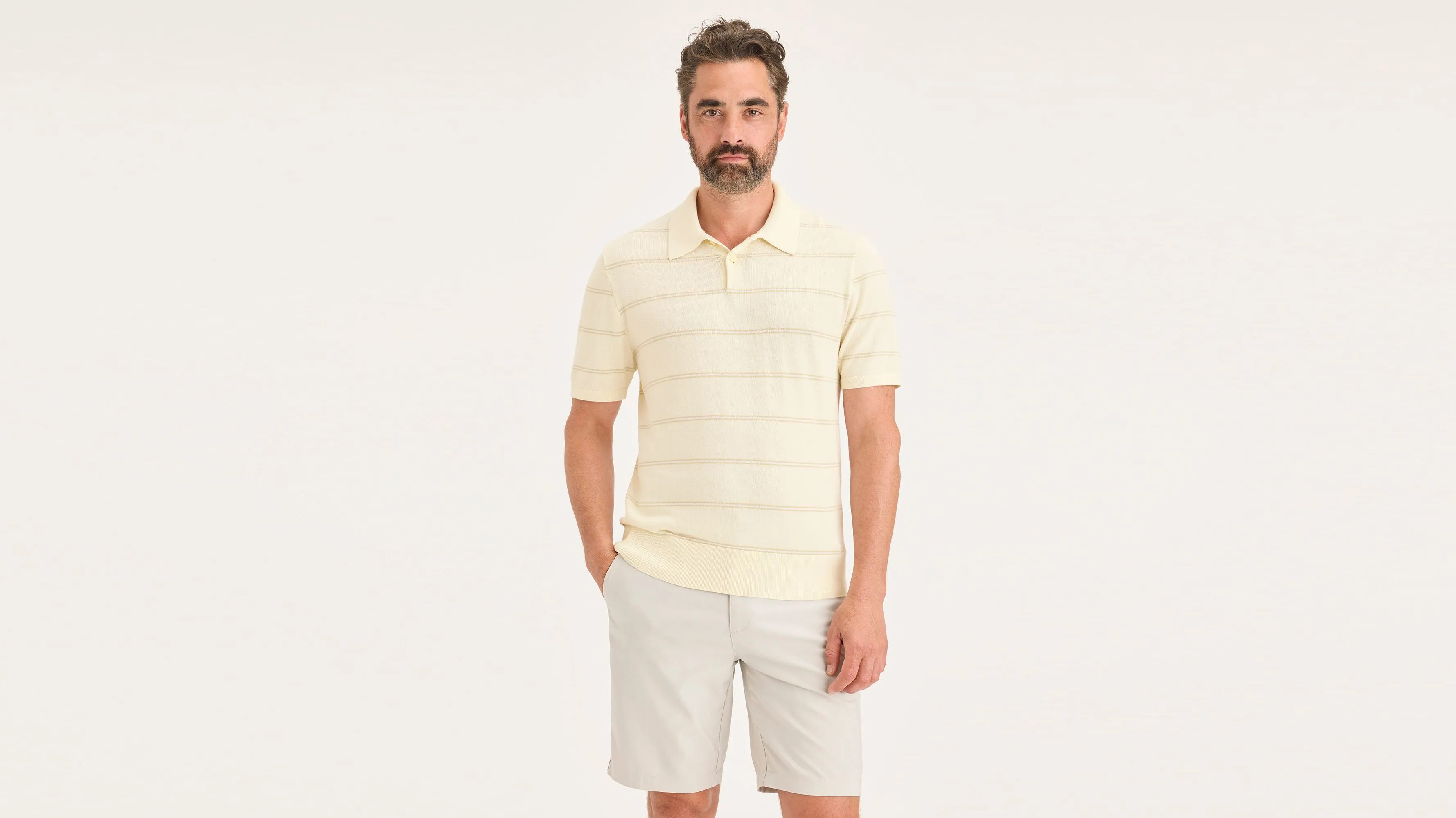 Men's Regular Fit Sweater Polo
