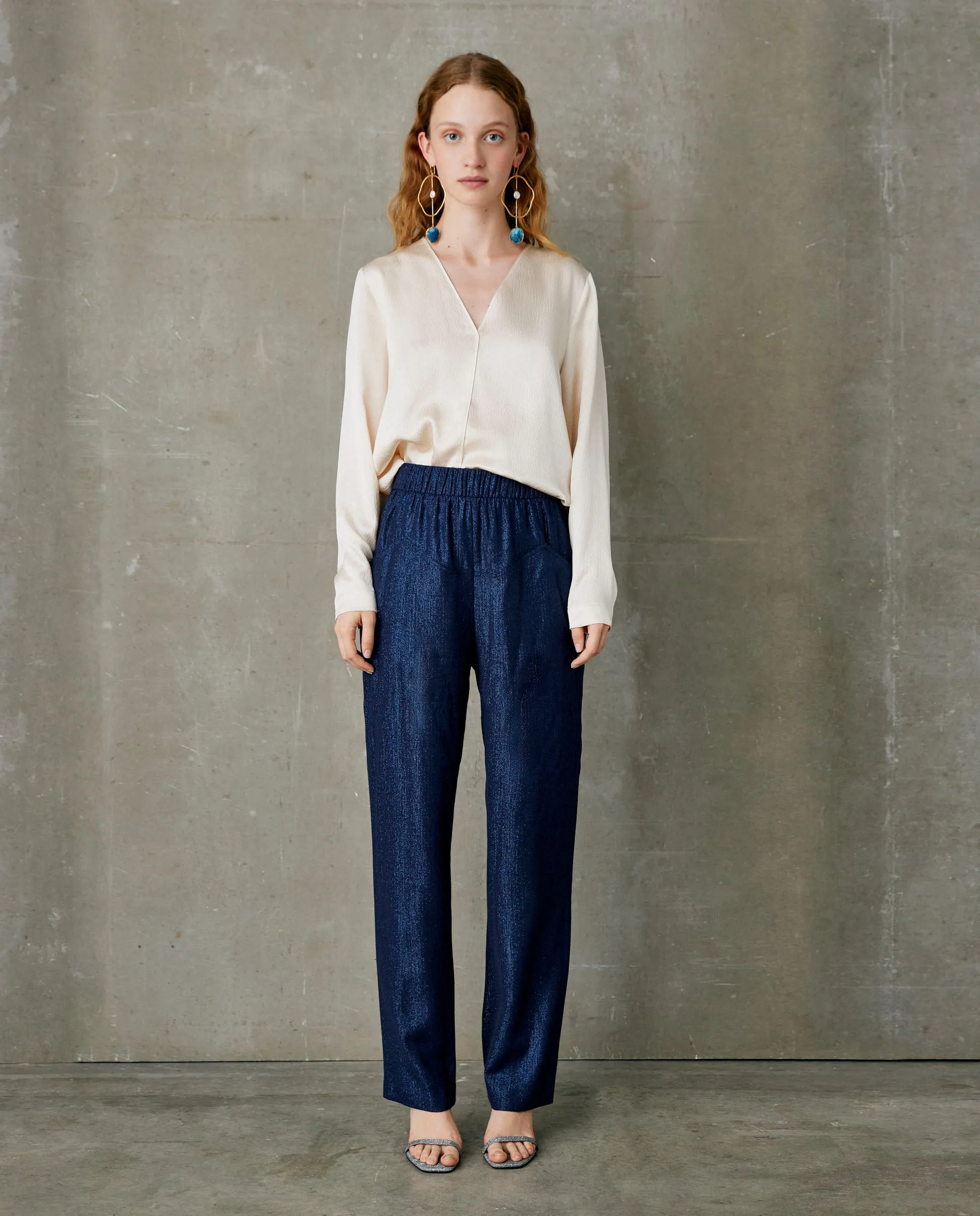 MINA | Pantalón tiro alto