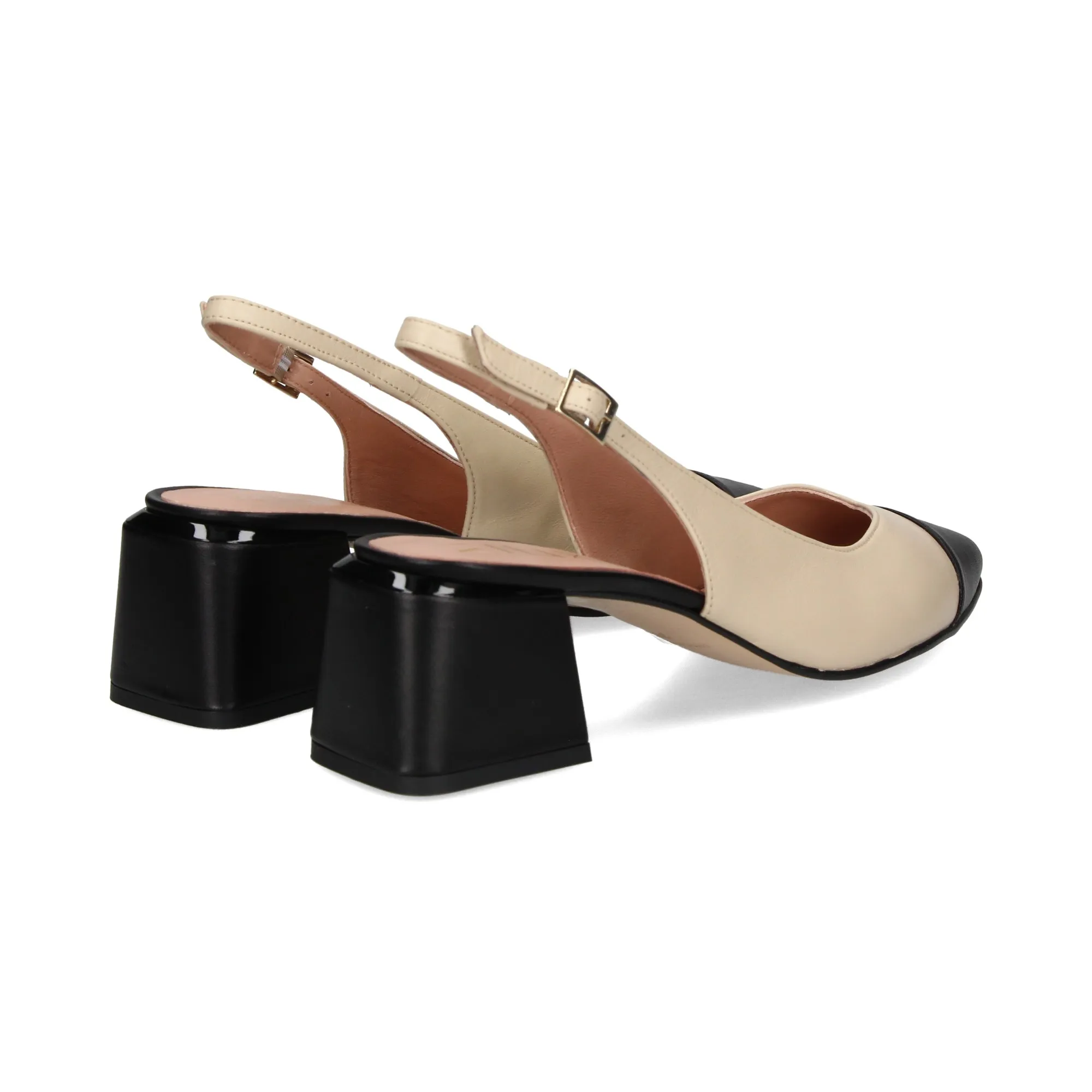MIUXA Zapatos de tacón bajo NEGRO/MARIOLA