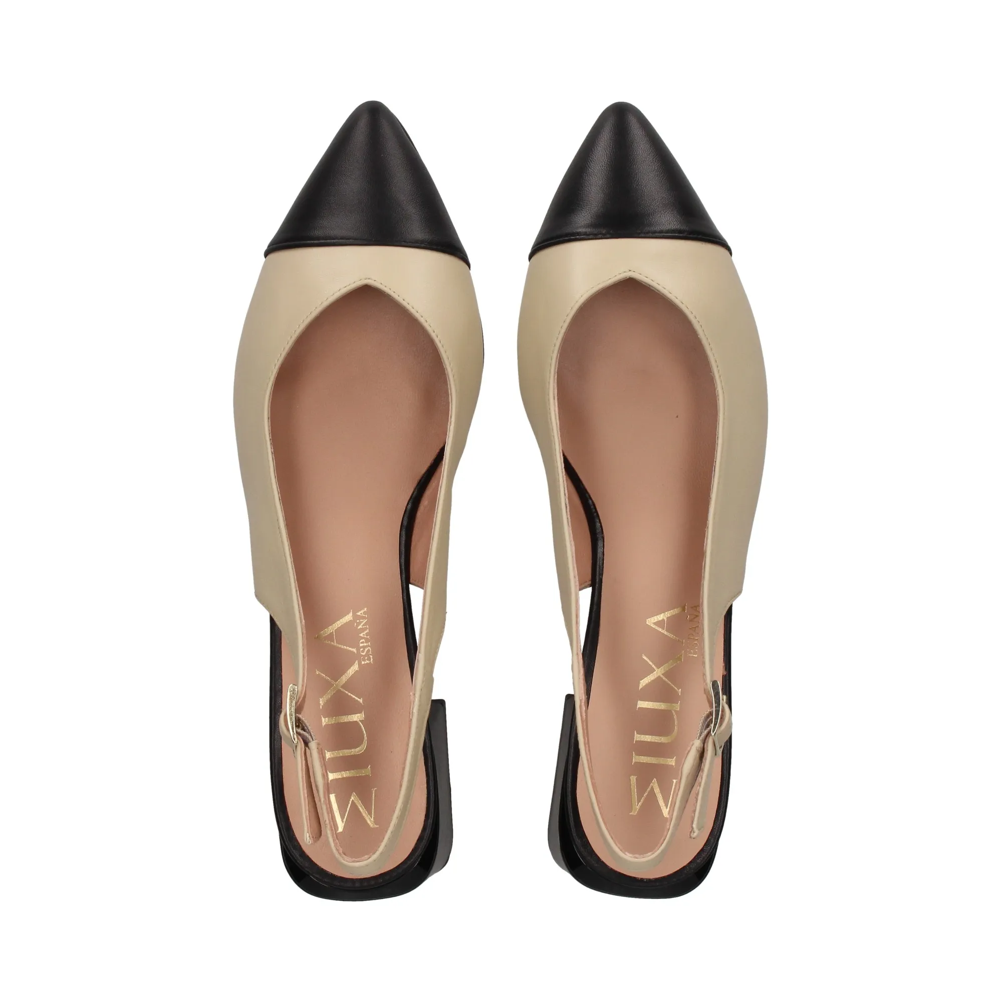 MIUXA Zapatos de tacón bajo NEGRO/MARIOLA