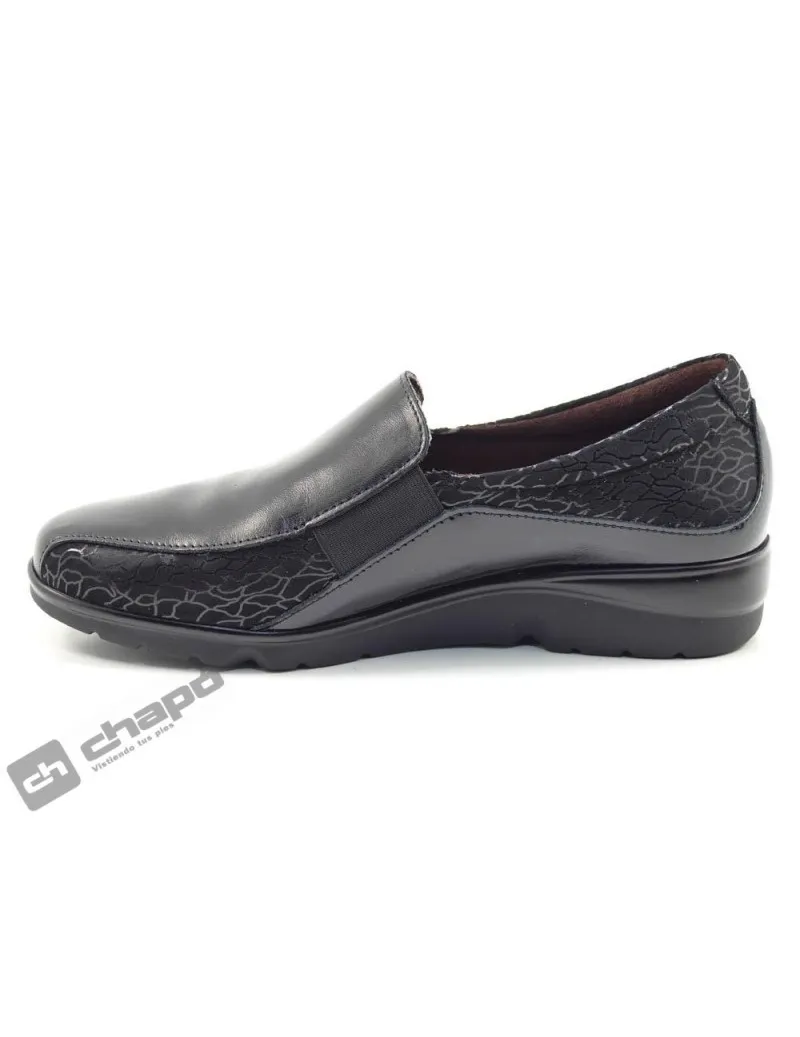 Mocasin Negro Pitillos 10000