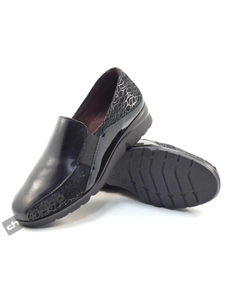 Mocasin Negro Pitillos 10000