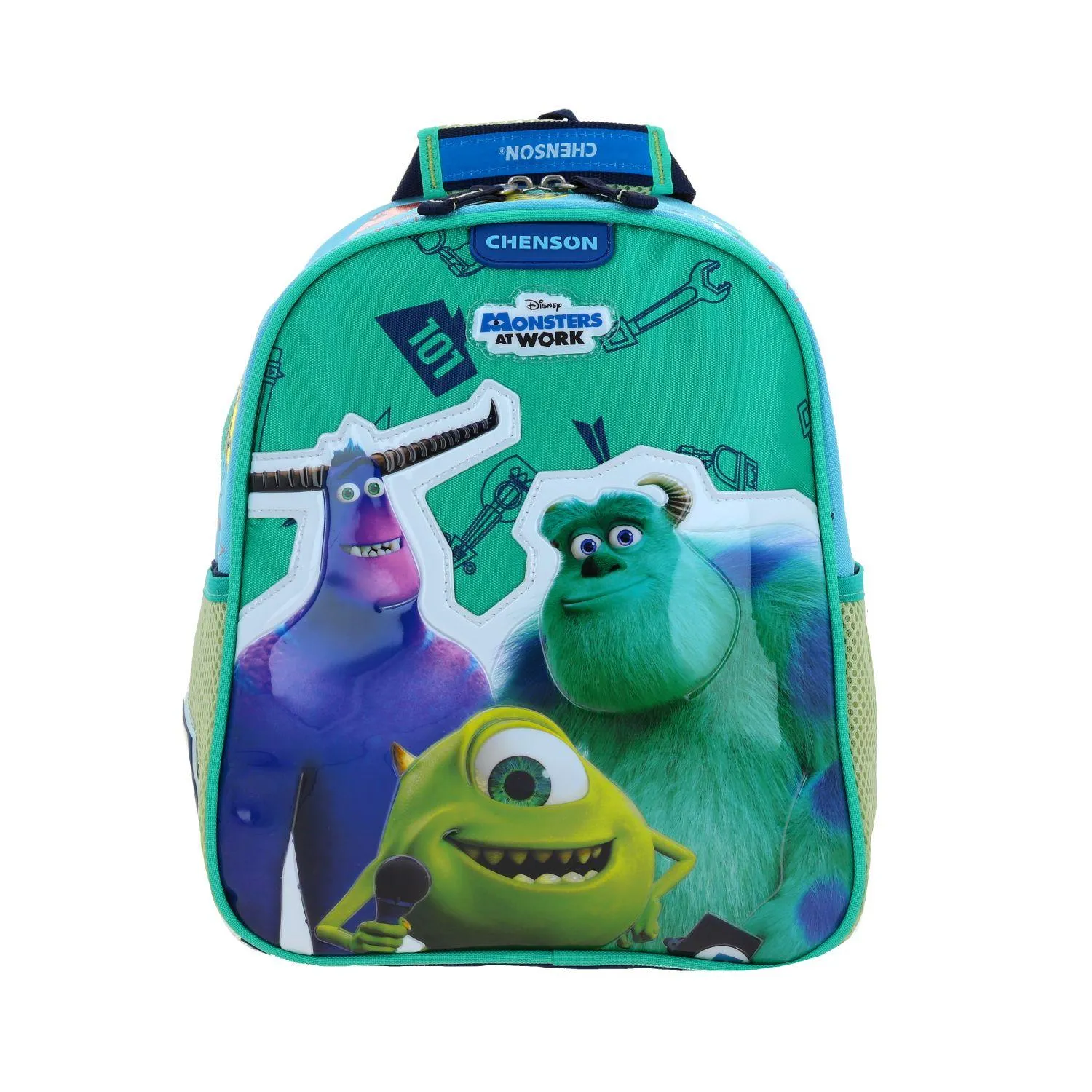 Mochila Chica Azul Monsters At Work Para Nio Chenson Aufter