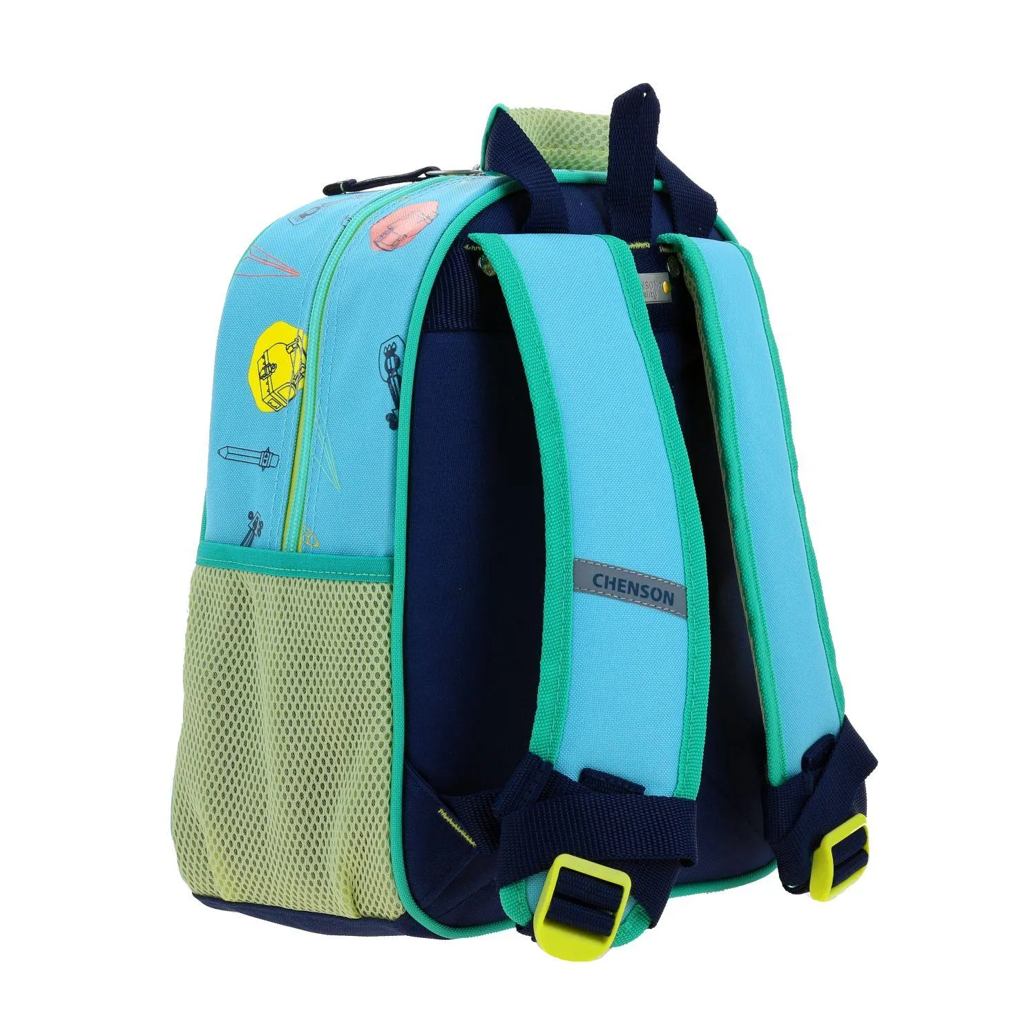 Mochila Chica Azul Monsters At Work Para Nio Chenson Aufter
