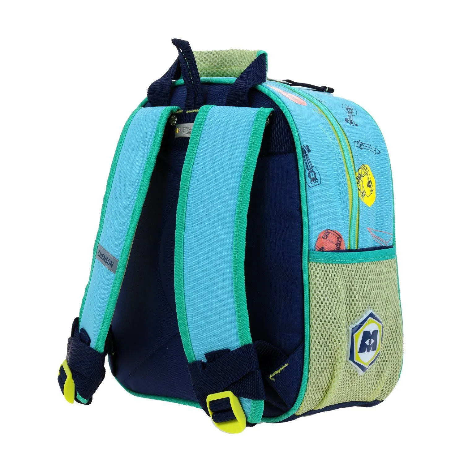 Mochila Chica Azul Monsters At Work Para Nio Chenson Aufter