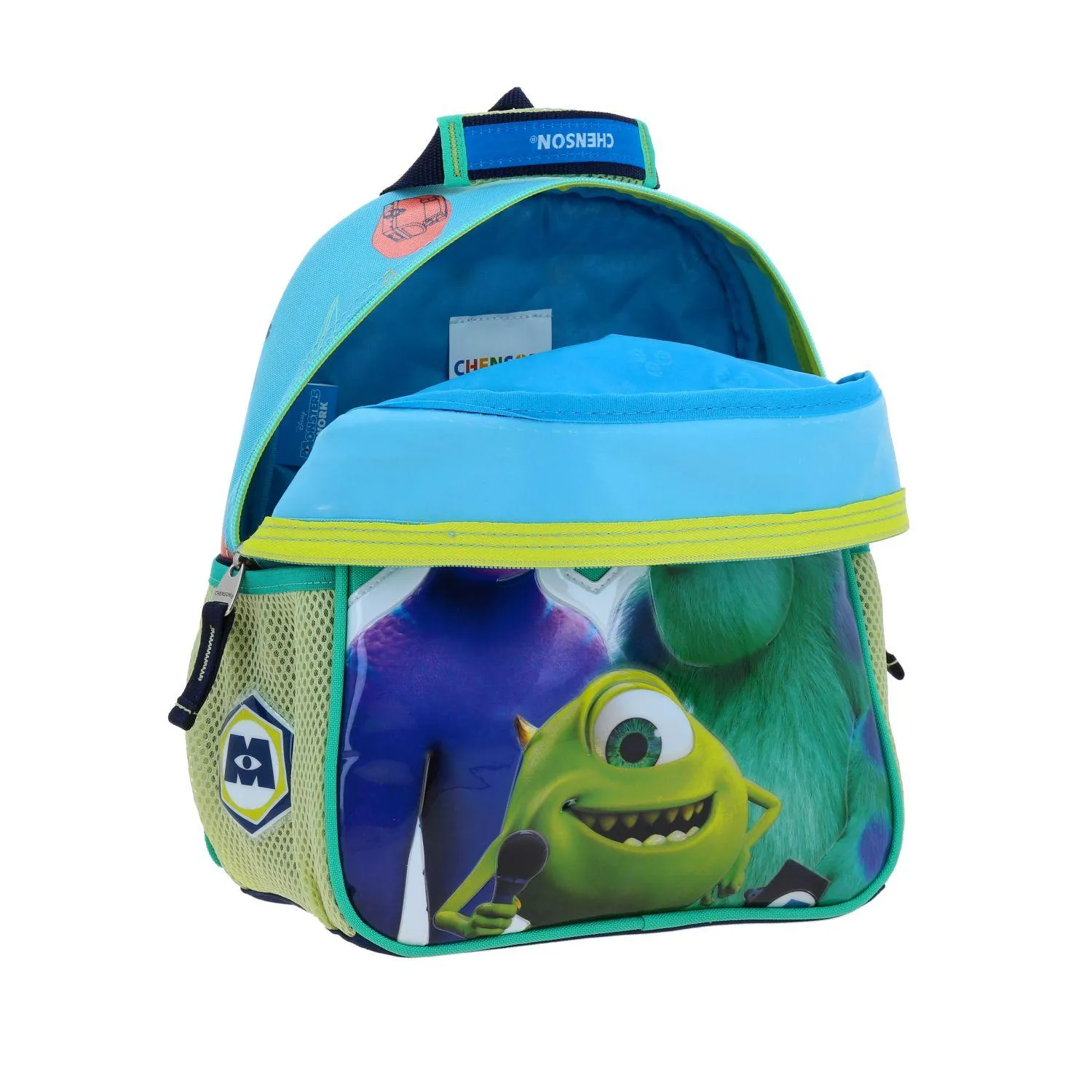 Mochila Chica Azul Monsters At Work Para Nio Chenson Aufter