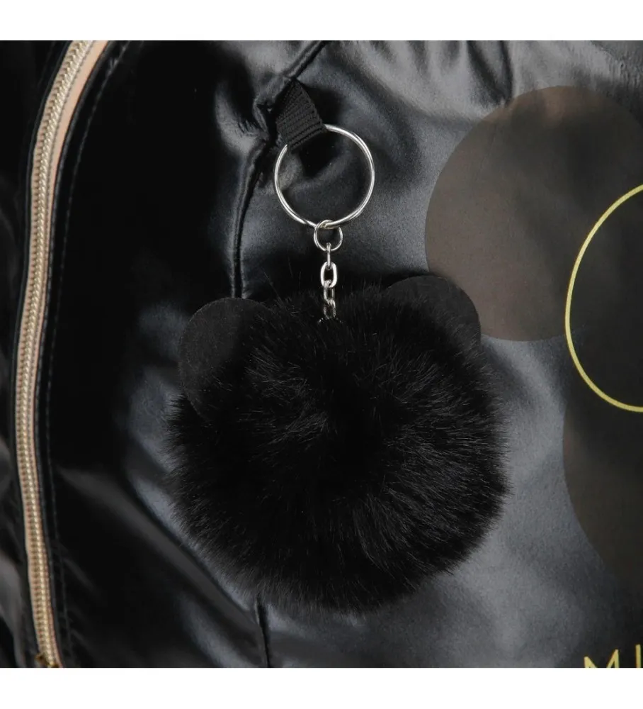 Mochila Escolar Mickey Outline con portaordenador negro