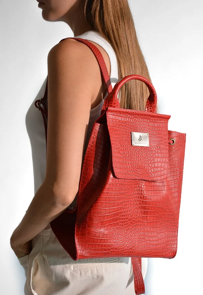 Mochila Mujer / Sauce Rojo