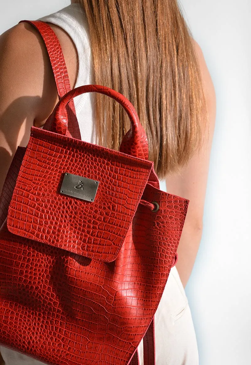 Mochila Mujer / Sauce Rojo
