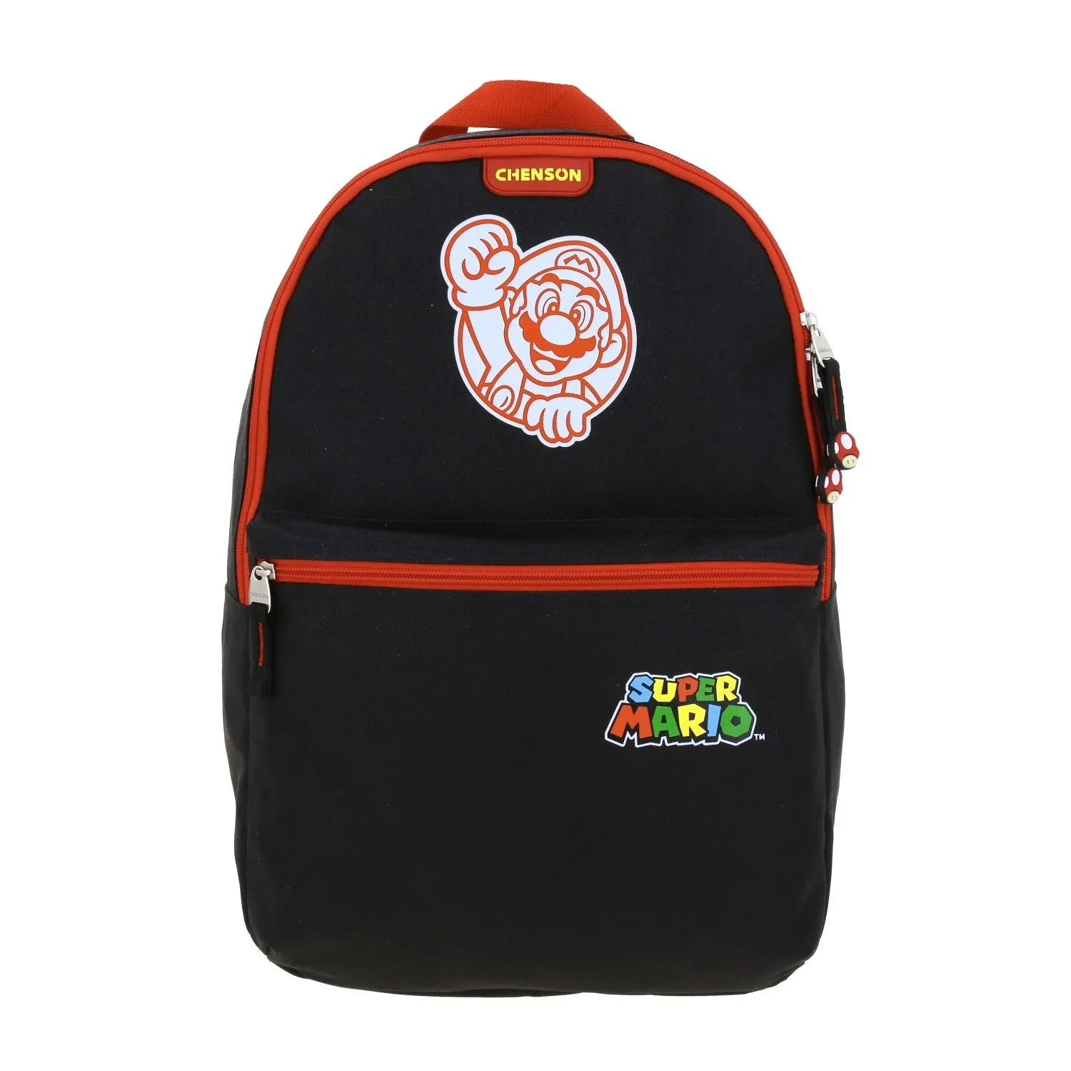 Mochila Negra Mario Bros Grande Para Nio Chenson Tonsky