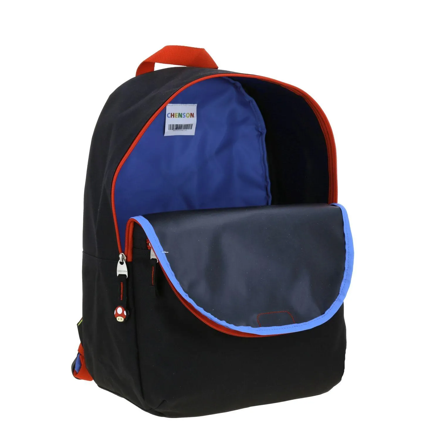 Mochila Negra Mario Bros Grande Para Nio Chenson Tonsky