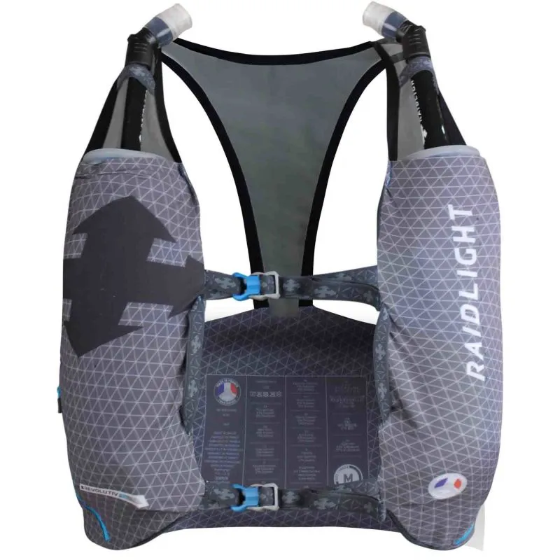 Mochila Raidlight Chaleco Revolutiv 3l (Gris oscuro/ Gris claro)