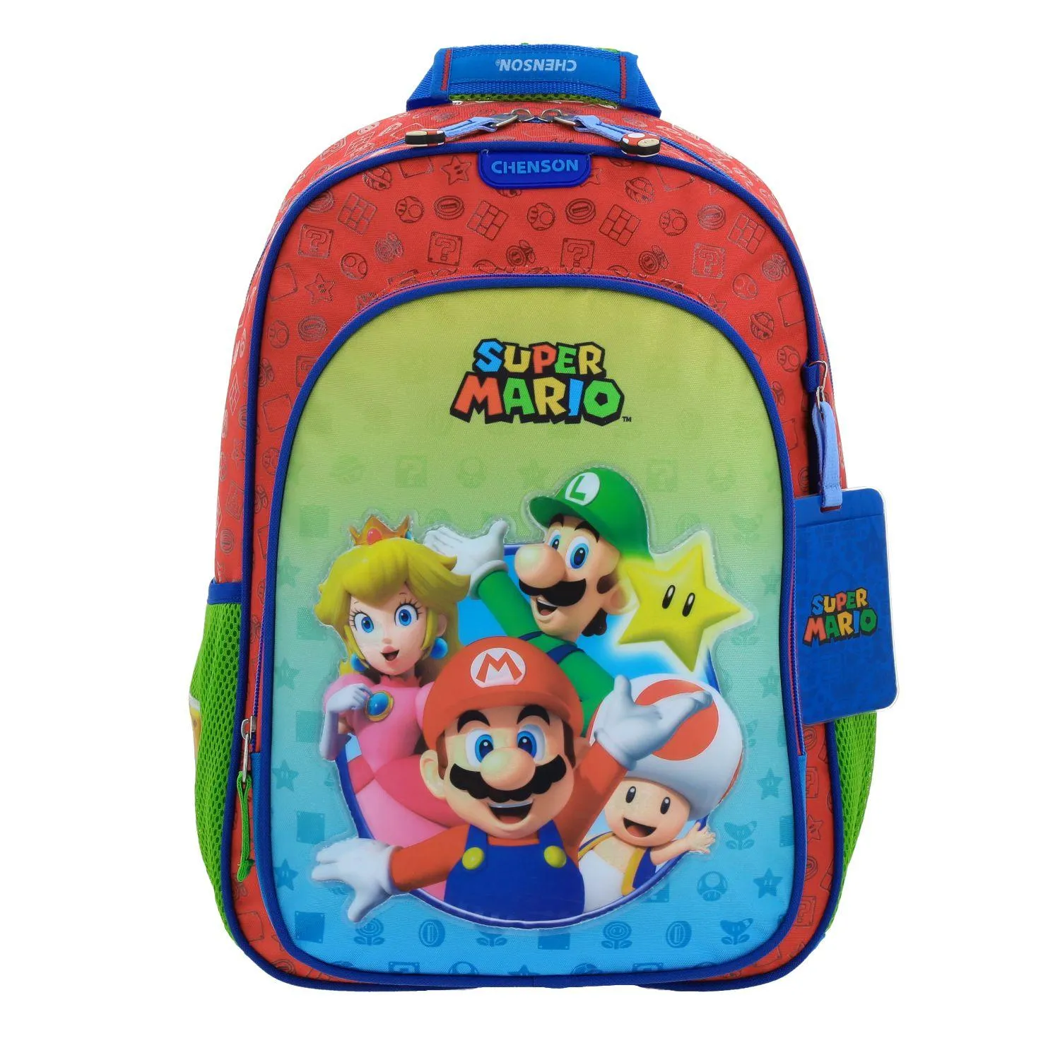 Mochila Roja Mario Bros Para Nio Chenson Yoin