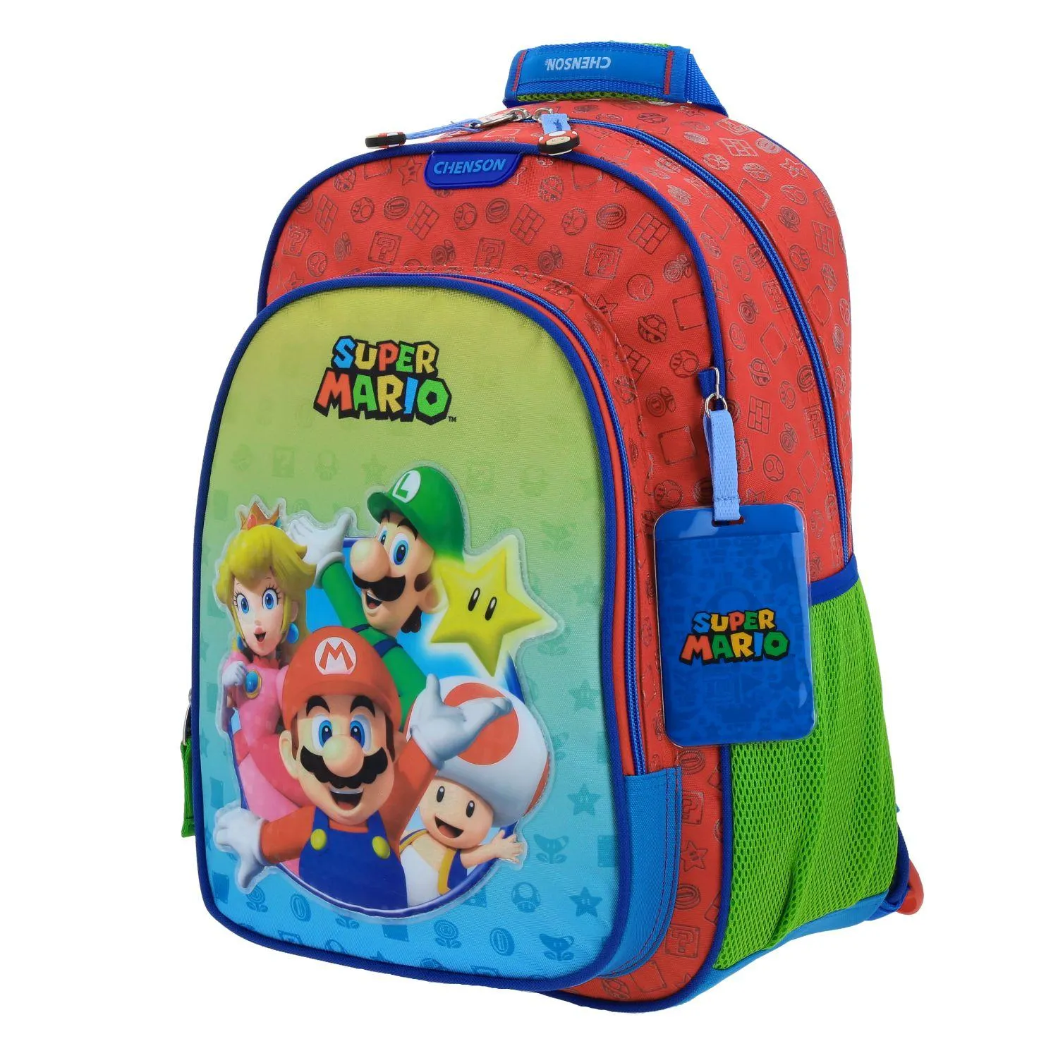 Mochila Roja Mario Bros Para Nio Chenson Yoin