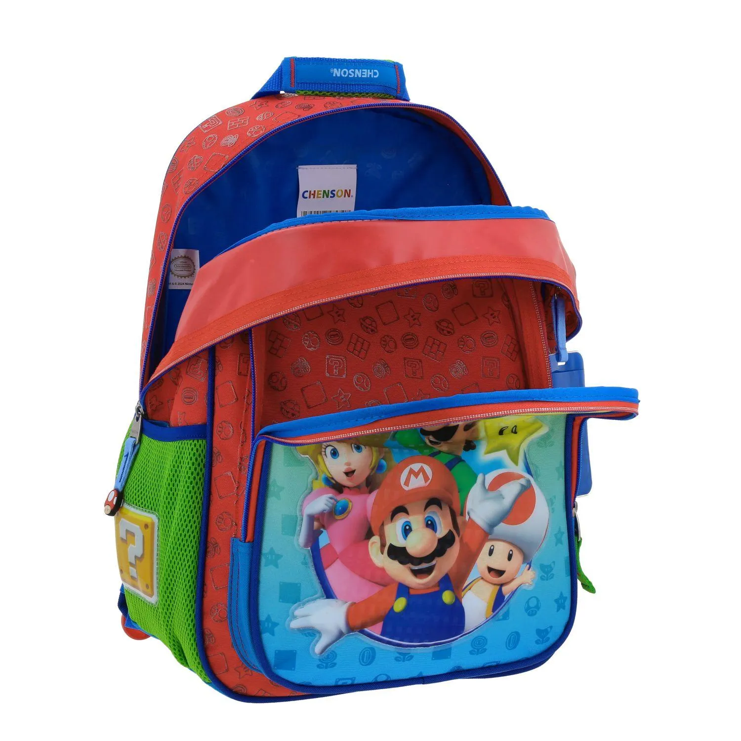 Mochila Roja Mario Bros Para Nio Chenson Yoin