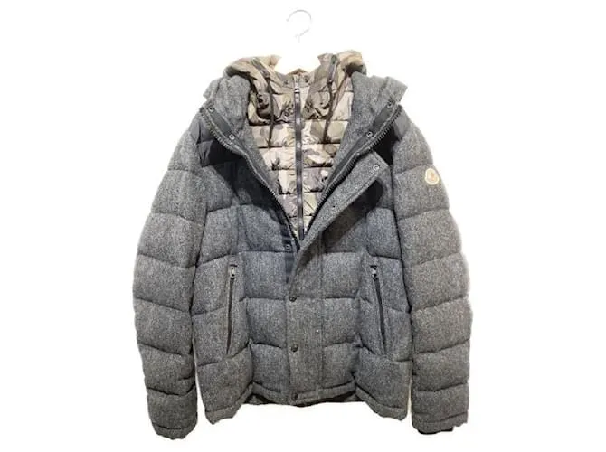 Moncler Abrigos de hombre abrigos Gris 