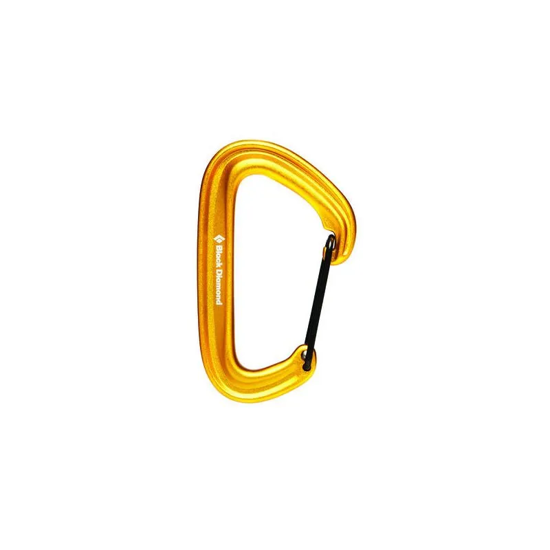 Mosquetón Black Diamond Litewire (Amarillo)