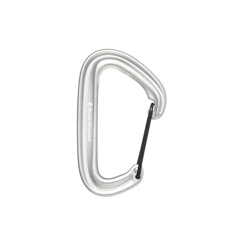 Mosquetón Black Diamond Litewire (Gris claro)