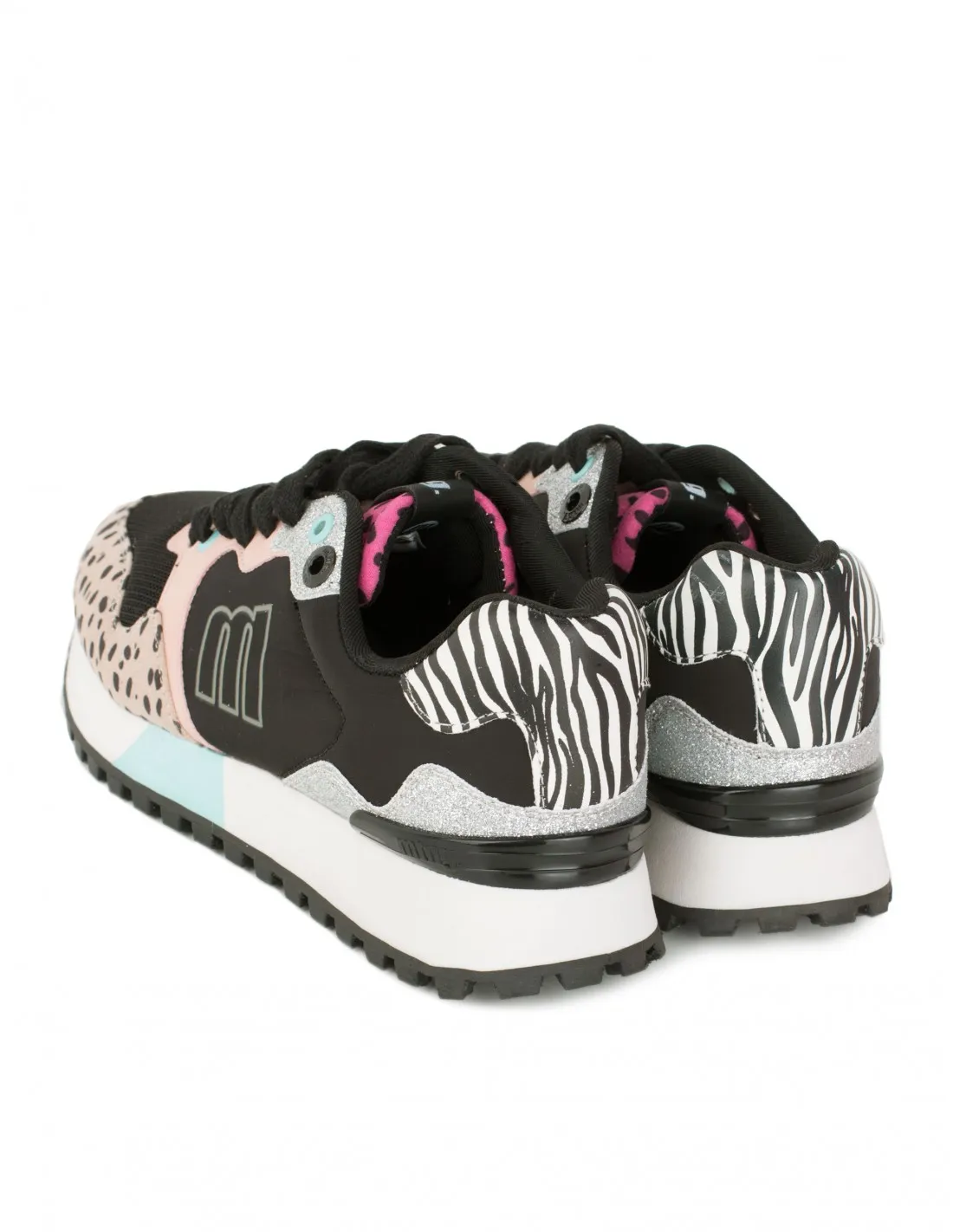 MUSTANG Zapatillas Animal Print Purpurina