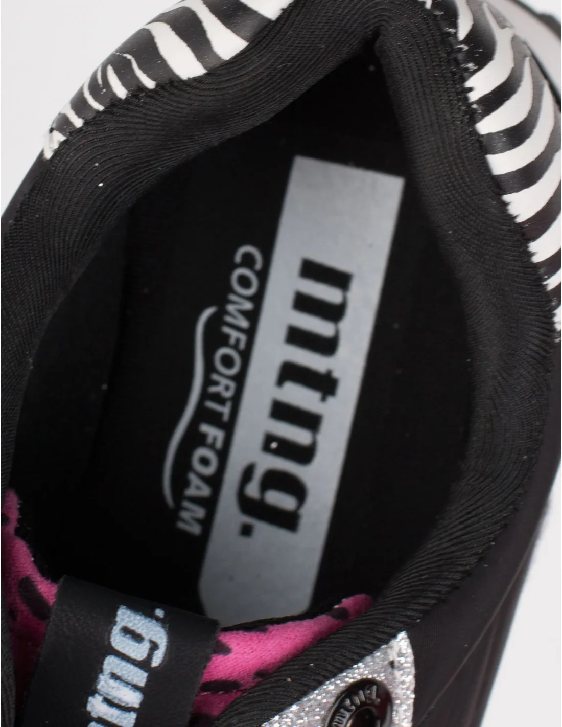 MUSTANG Zapatillas Animal Print Purpurina