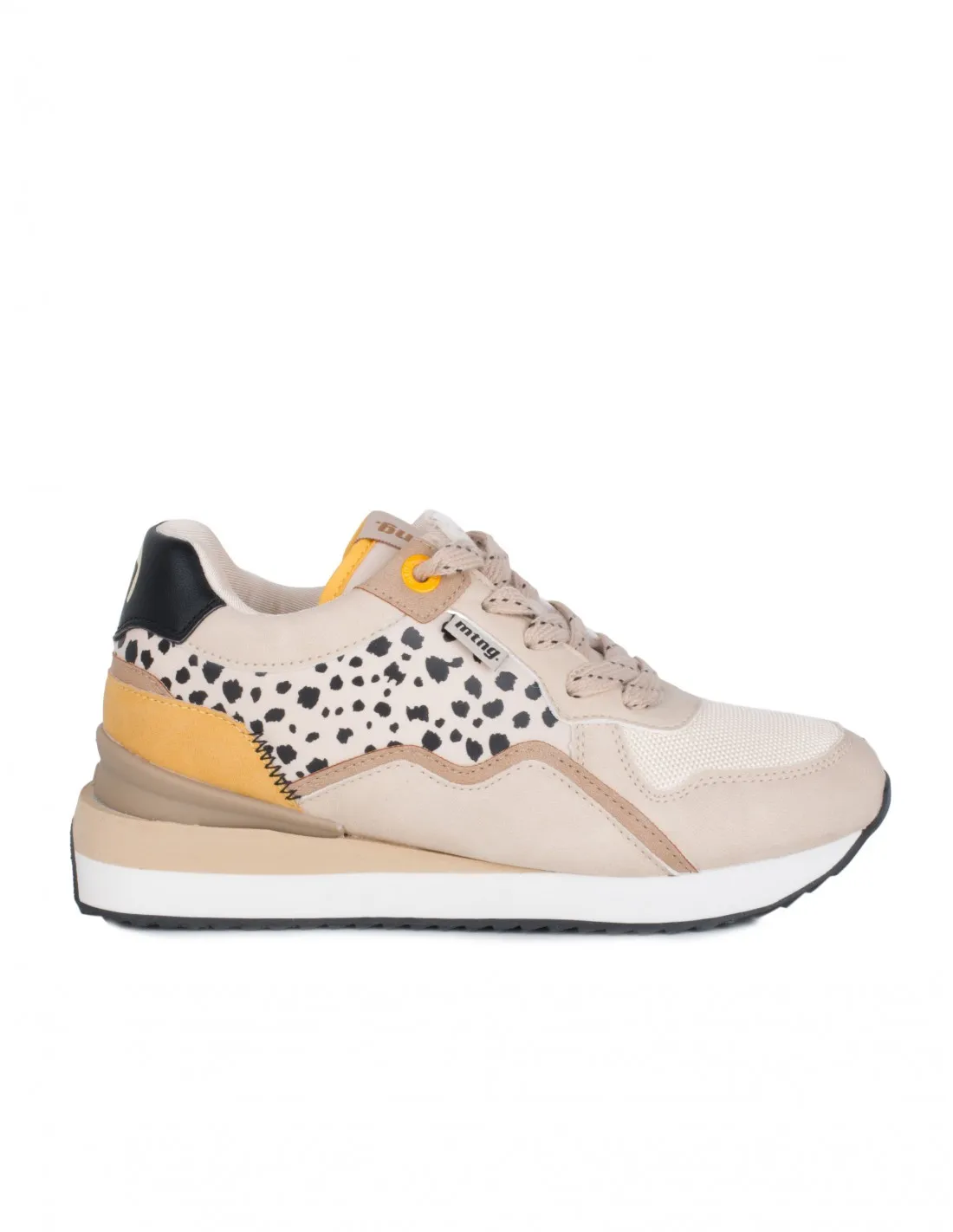 MUSTANG Zapatillas Cuña Interior Animal Print