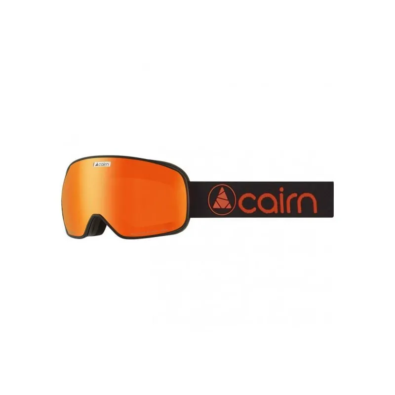 Máscara de esquí para adultos Magnitud de Cairn polarizada (Mat Black Orange)