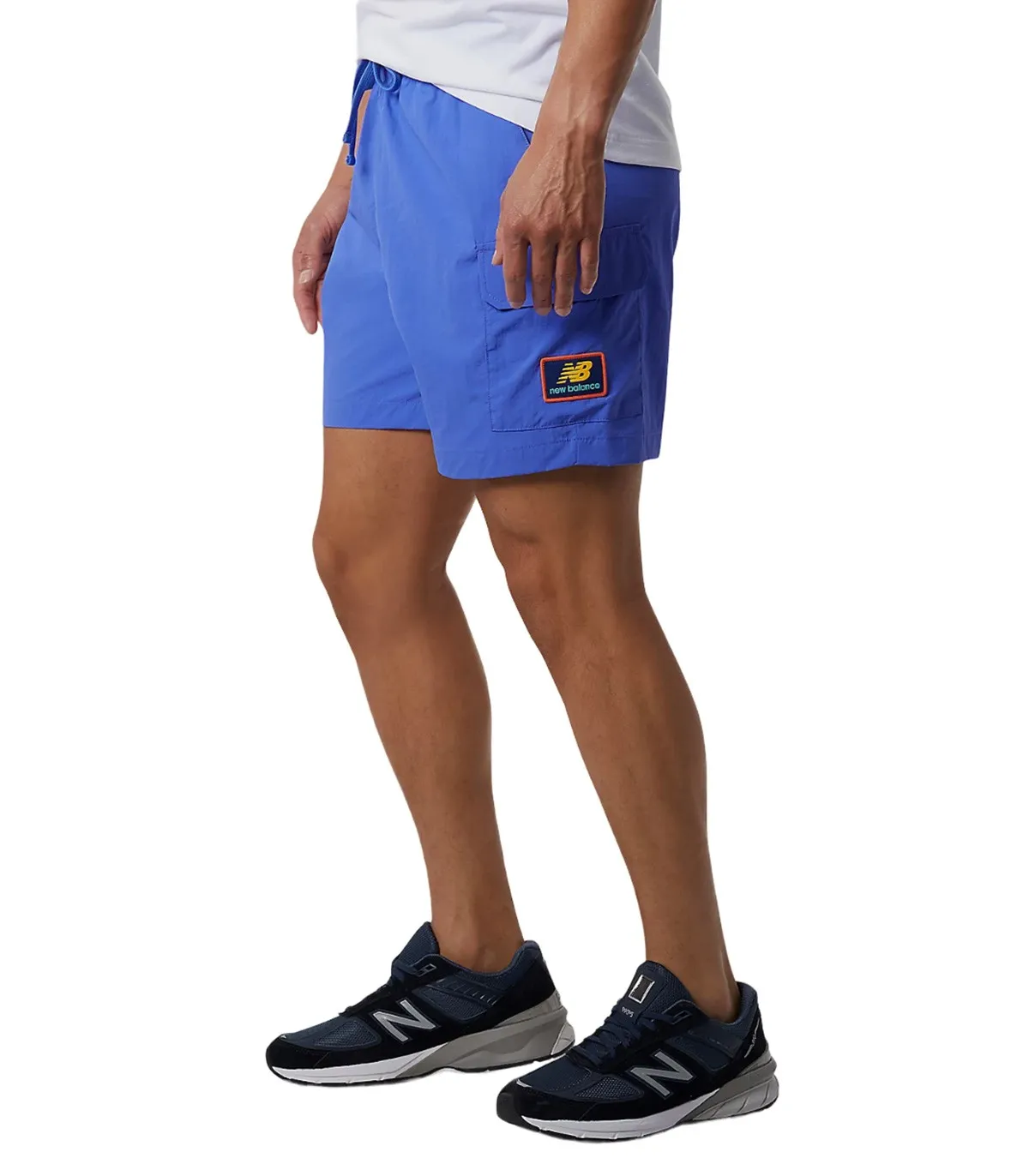 NEW BALANCE  PANTALóN PARA HOMBRE MORADO  NB ATH DAY SHORT