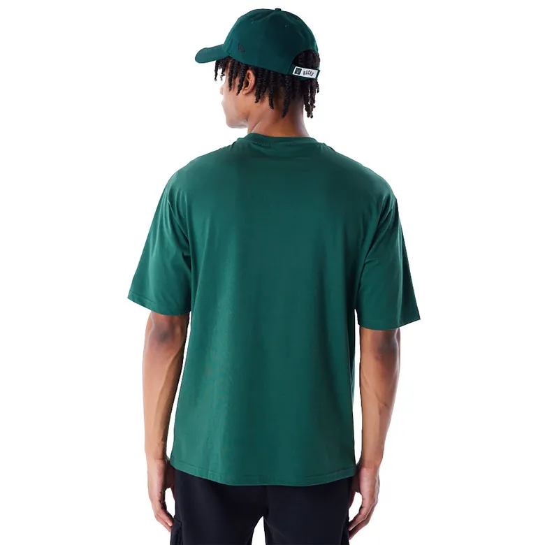 NEW ERA NBA MILWAUKEE BUCKS SCRIPT OVERSIZED TSHIRT