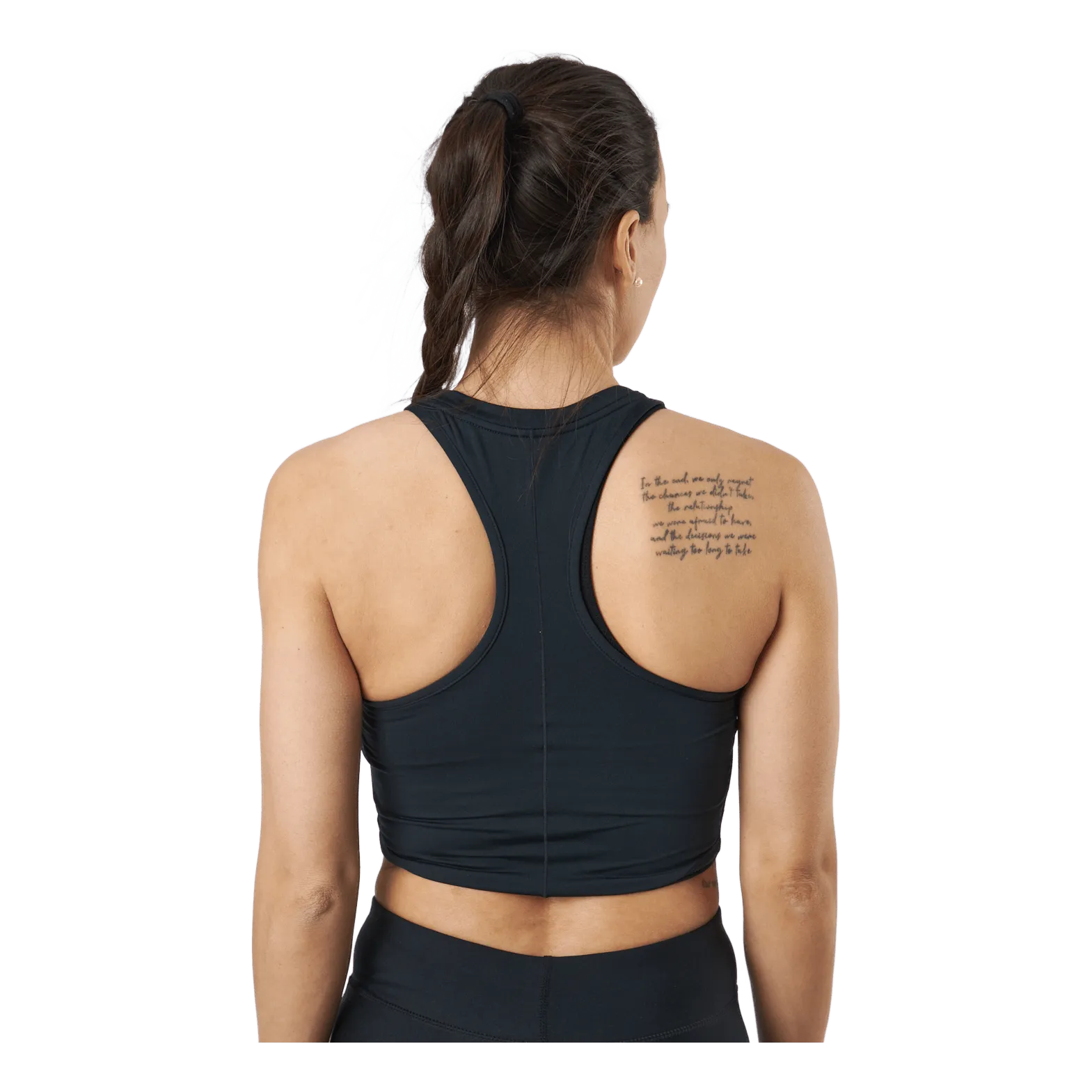 NIKE NIKE DRIFIT ONE LUXE WOMEN'S  BLACK/METALLIC GOLD