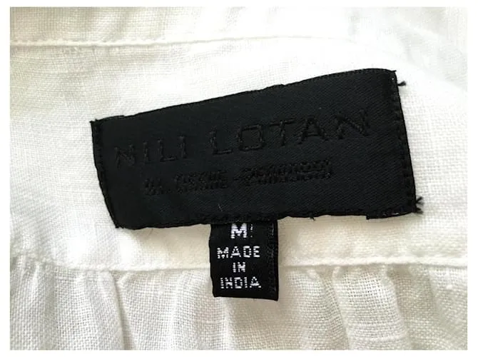 Nili Lotan Tops Blanco 